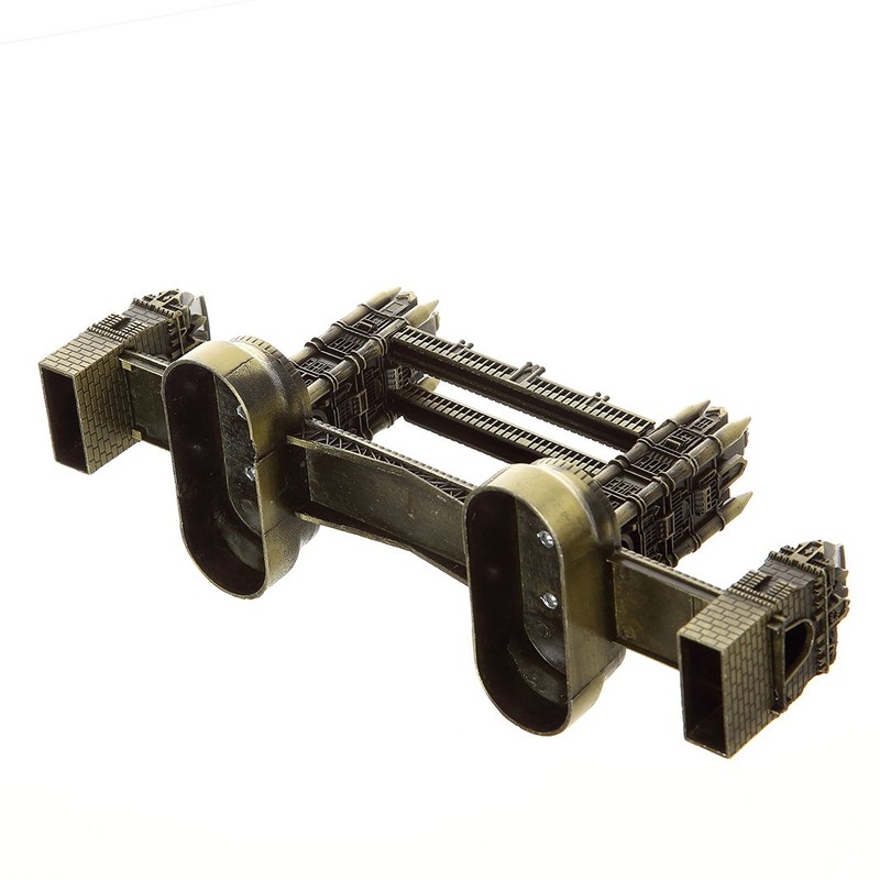 ZOVIE London Tower Bridge Metal World Building Model Home Desk