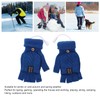 1 Pair USB Heated Gloves Electric Heating Thermal Knitting Gloves