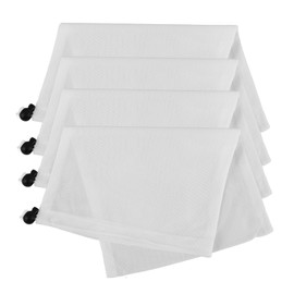 BESPORTBLE 4pcs Pool Replacement Mesh Bag Skimmer Socks for Hot Tub Vacuums for Inground Above Ground Pools Easy to Replace Filter Bags for Efficient Cleaning