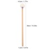 2Pcs Drum Mallet Felt Head Wooden Handle Non Slip Instrument