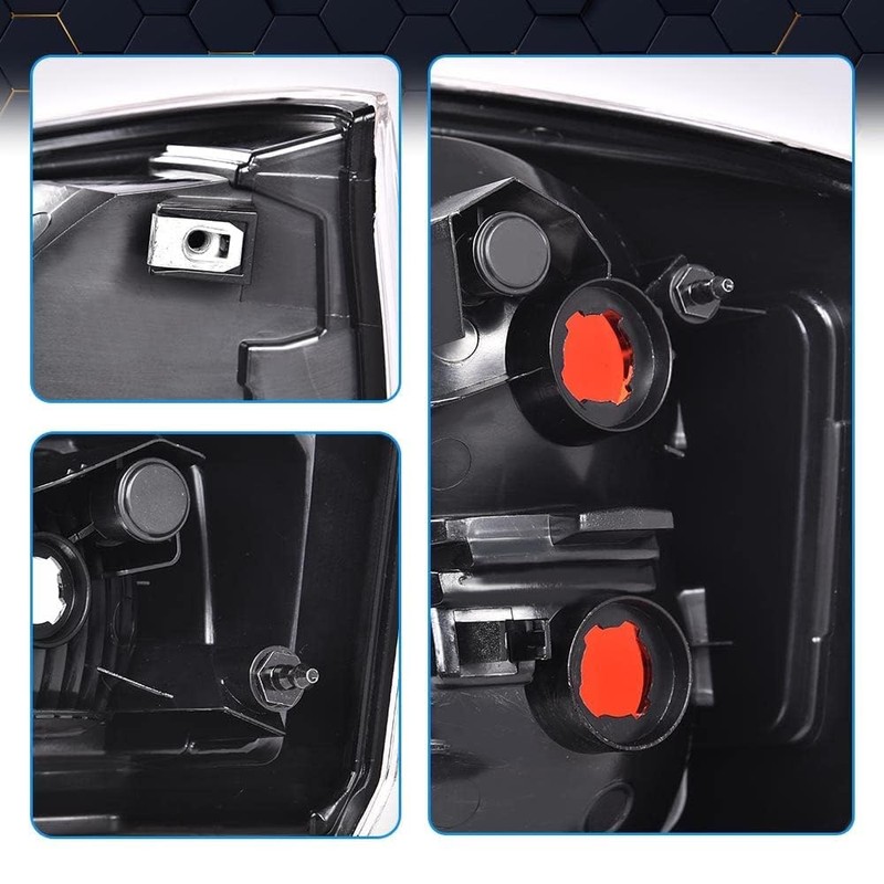 PIT66 Rear Tail Lights Pair Compatible with Toyota Tacoma All