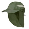 MIBANDERA Hat with Neck Protection, Trekking, Mountaineering, Hiking, Adjustable Closure,