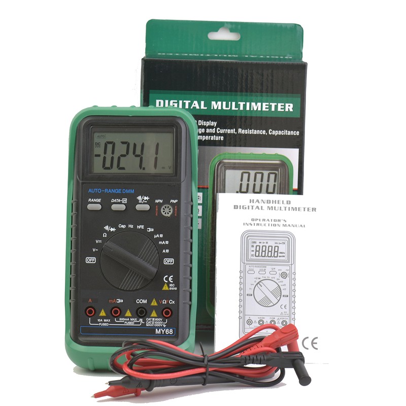 Sinometer MY68 3 3/4 Autorange Digital Multimeter