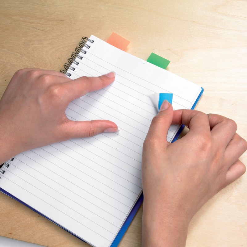 Post-it 680-4 Index Flags - Orange - 12 Dispensers Each