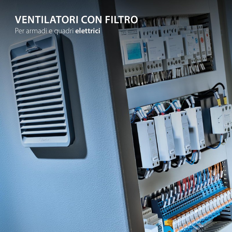 finder 7F.20.8.230.2055 Control Cabinet Fan 28 W 28 W 155