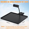 11"x8" Beach Umbrella Table Tray for Beach Umbrella Diameter Under