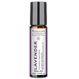 10 ml Lavender Essential Oil Roll-On - Aromatherapy and Massage Therapy - Prediluted Oil - 100% Pure and Natural Oil - by Rosemary Creek Essential Oils