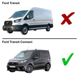 YelloPro Auto Rear Tailgate Window Sunshade (1pc) Custom Fit for 2014 2015 2016 2017 2018 2019 2020 2021 2022 2023 Ford Transit Connect Passenger Wagon Cargo Minivan, UV Reflector Sun Protection