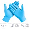 EXBRIECO, Disposable Nitrile Gloves, Pack of 100 or 200, Latex
