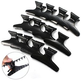 Grapelet Haarspangen, Schmetterling, 12 Stück, Haarkralle, Schmetterling, für Frauen und Mädchen, Friseursalon