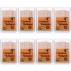 8 Boxes Cinnamon Toothpicks for Adults Cinnamon Flavored, Toothpicks with