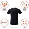 Pair of Thieves Men's 3 Pack V-Neck T-Shirt, White, XX-Large