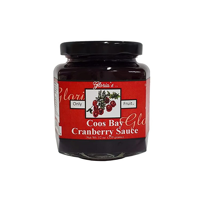 Cranberry Sauce by Gloria's Gourmet: (12 oz. jar) Oregon Made