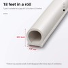 Weather Stripping Seal Strip for Doors/Windows, Self-Adhesive Backing Seals Large