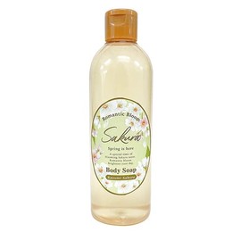 Global Product Planning Cherry Blossoms: Kasumizakura Body Soap (Whole Body Wash, 10.1 fl oz (310 ml) Oshima Camellia Extract Formulated Moisturized)