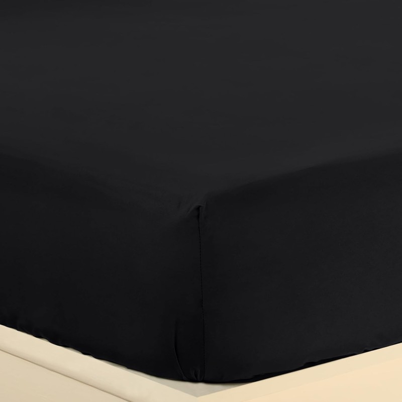 Utopia Bedding, Fitted Sheet, Brushed Microfibre Fitted Sheet, 30 cm