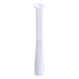 Wellsamed Suction Cannulas Kids, Universal Dental Dental Cannulas, Kids Reusable Cannulas, 108 mm Plastic Pack of 10 (White)