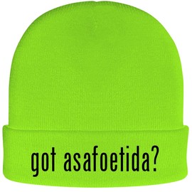 got Asafoetida? - Soft Adult Beanie Cap, Neon Green, One Size