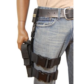 Barsony Tactical Leg Holster for Walther PPQ PPX Left