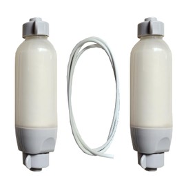 XCQQ 2 Pack Bidet Water Filter with DMT Pipe, Filter for Electric Bidet Toilet Seats