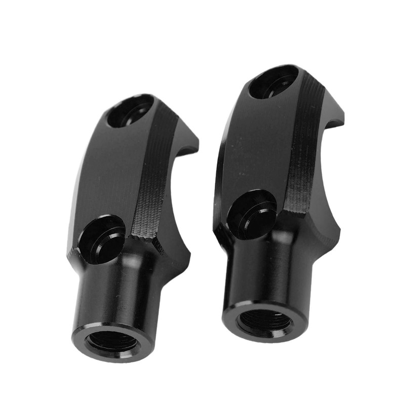 1 Pair Motorcycle Mirror Mount M10 X 1.25 Clockwise Thread