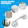 Healeved Suction Grab Bars for Bathtubs and Showers 7.7 Inch