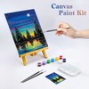 Nuberlic Pre Drawn Canvas Scenery Theme Paint Kit for Adult