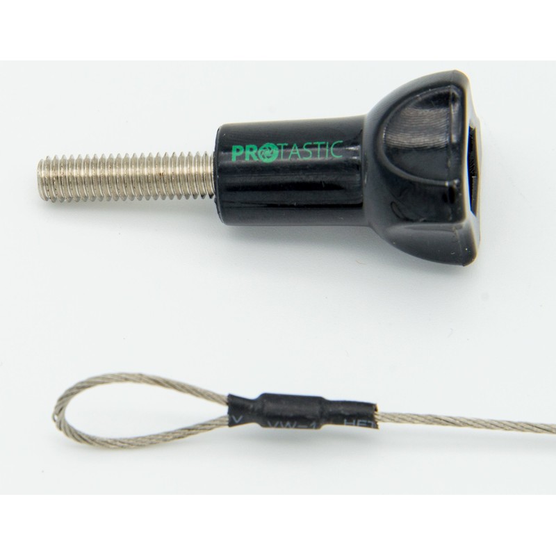 PROtastic 6 inch / 15cm Wire Safety Tether & Screw