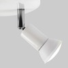 MiniSun - Modern Gloss White & Chrome 3 Way GU10
