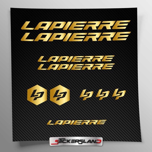Sticker Set Compatible with Frame MTB Mountain Bike and Helmet