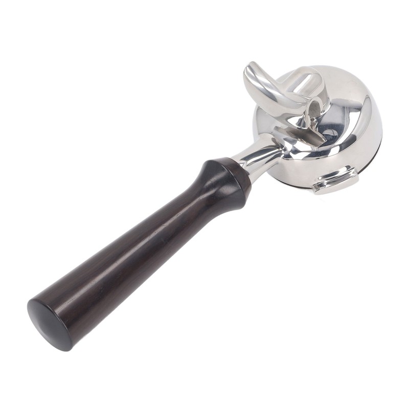 58mm Double Spouts Portafilter for Nuova Coffee Machines Stainless Steel