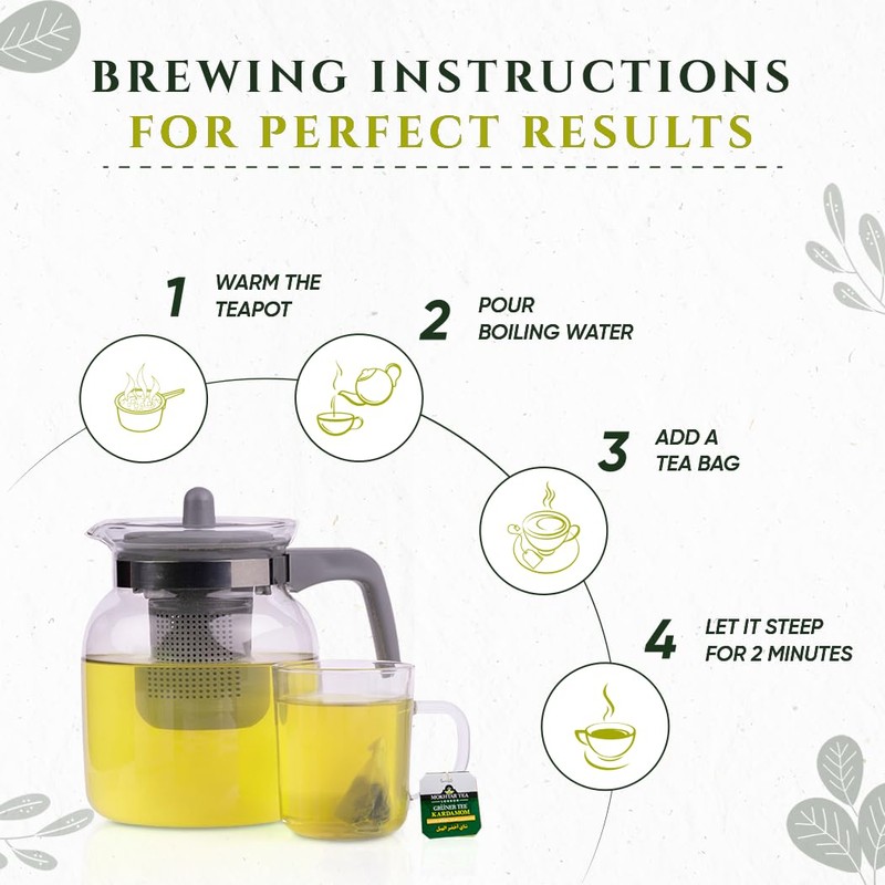 Mokhtar Tea London | Premium Quality Green Tea | With