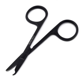 Suture Stitch Scissors with One Hook Blade for Thread Yarn Cutting 3.5" Stainless Steel Multipurpose Trimming Clippers Mini Shears