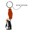 MONKIMAU Leather Keyring Penguin