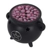 Spirit of Equinox Pentagram Cauldron Incense Holder, Black