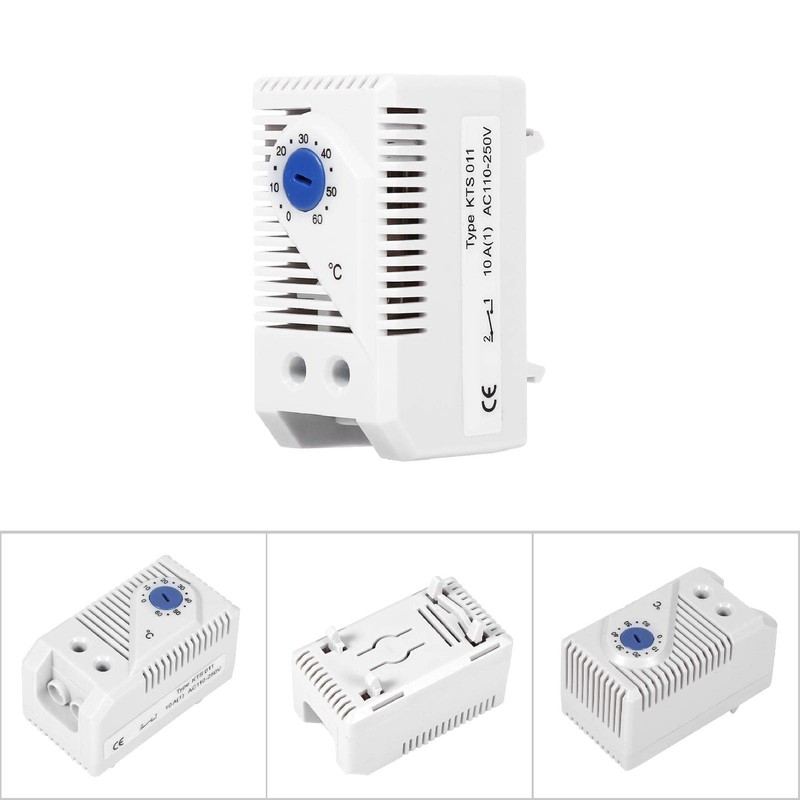 0-60℃ Adjustable Mechanical Thermostat Compact Electric Mechanical Temperature Controller Switch