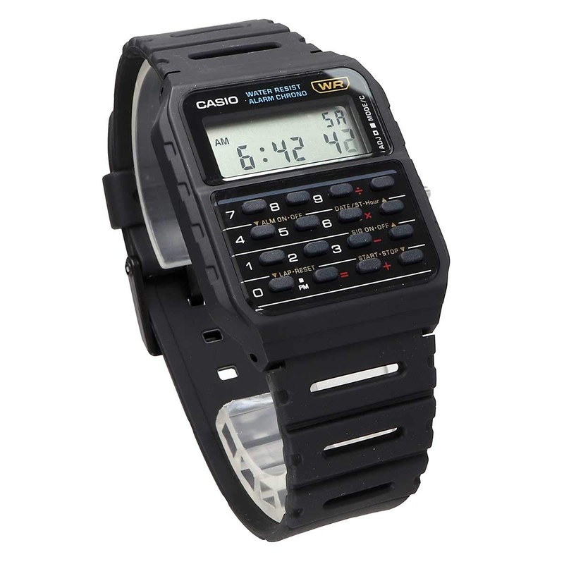 Casio Standard CA-53W-1Z Calculator Watch with Calculator Function, Overseas Model