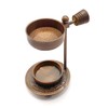 Farbenwald Adjustable Height Incense Burner for Smoking Resins, Woods and
