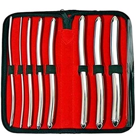 8 Hegar Dilator Sounds Set 8.00inch Double Ended Instrument Premium Set (Double Ended)