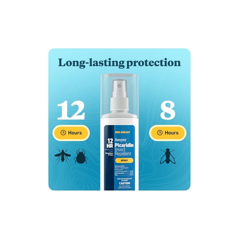 Sawyer Products - Repelente de Insectos con 20% picaridina