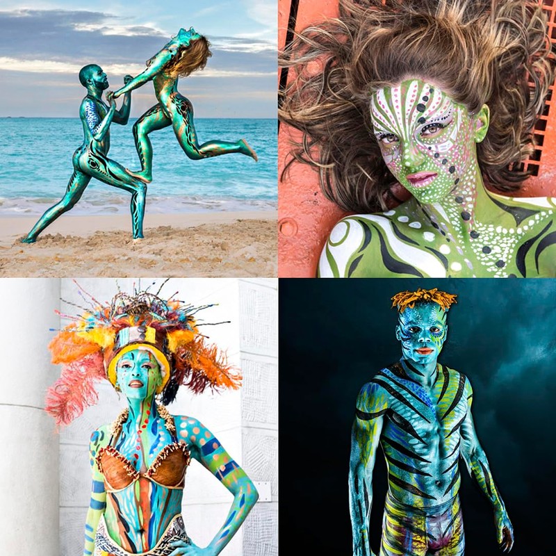 TAG Face and Body Paint - 1 Stroke Split Cake