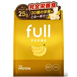 Zapro Complete Nutrition Protein Banana Flavor 765g Soy Protein, 25g Protein, 30 Types of Nutrients, 45 Billion Lactic Acid Bacteria, Bifidobacterium, Dietary Fiber, Replacement, No Artificial