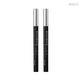 Wake Make Ultra Strong Long-lasting Iron Wall Pen Eyeliner Black 0.5g 2pcs / 웨이크메이크 초강력 지속력 철벽 펜 아이라이너 블랙 0.5g 2개