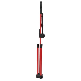 Archery Bow Stand Rack Height Adjustable Flexible Detachable Fiber Glass Bow Stand Recurve Bow Holder Stand for Outdoor Red