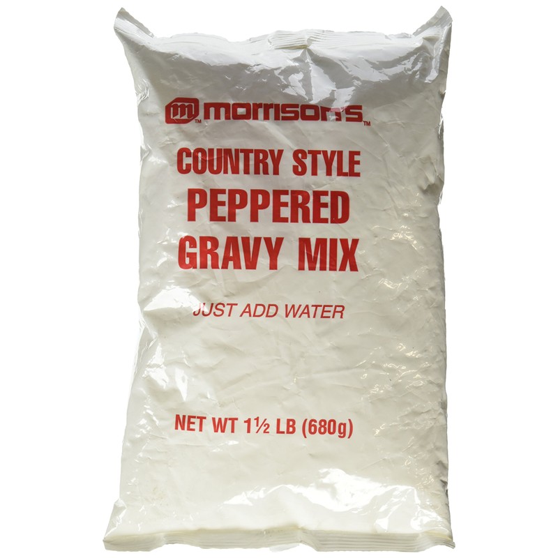 Morrison's Country Style Peppered Gravy Mix 1 1/2 Lb. Just