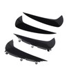 Rear Bumper Spoiler Air Vent Cover, Scratch Resistant Left Right