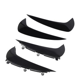 Rear Bumper Spoiler Air Vent Cover, Scratch Resistant Left Right 1 Pair Rear Bumper Canard for GLC-Class X254 (Jiawuacvhgw041q-11)