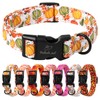 Babole Pet Dog Collar Fall Dog Collars Thansgiving Adjustable Lightweight
