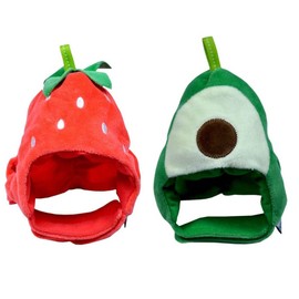 Leadigol Dog Cat Hat Cute Pet Hat Funny Fruit Shape Soft Comfortable Hat Cute Pet Headgear Kawaii Costume Accessories for Small Dogs Kitten Rabbit