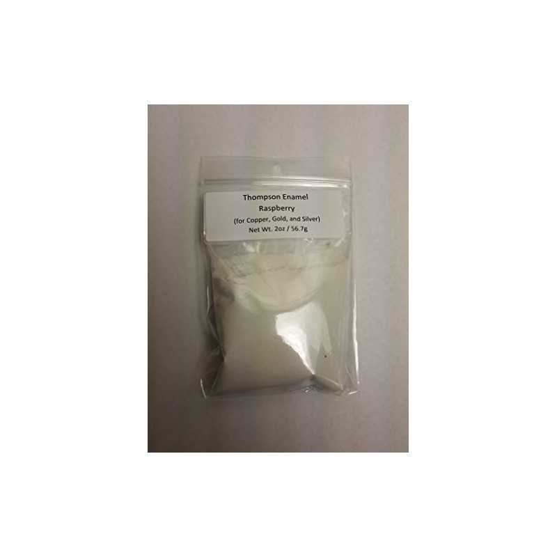 Raspberry Enamel for Metal, Transparent 2oz